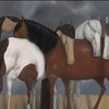 Степь и лошади на картинах Зорикто Доржиева