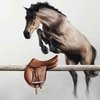 Дизайнерские седла от модного дома Hermès