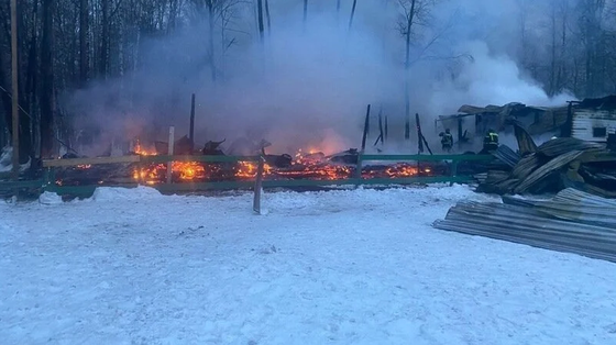 КСК "Волшебный лес": причина пожара - поджог?