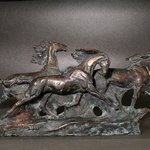 Рысаки, 2007, бронза 