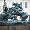 Скульптуру «Купание лошадей» у Московского ипподрома отреставрируют