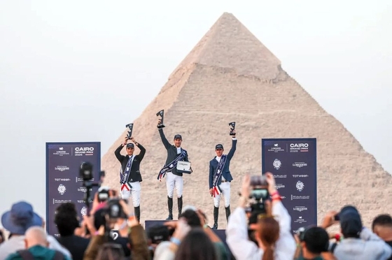 Миллион евро у пирамид: Питер Девос выиграл первый Гран-при LGCT Cairo