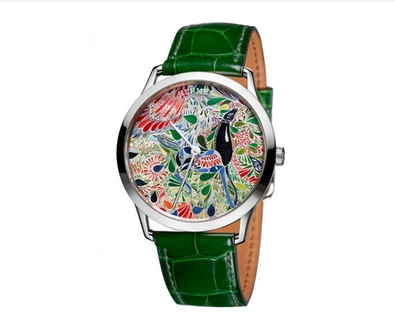 Модный дом Hermès представил новые часы Mille Fleurs du Mexique